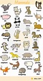 Animal Names | Types of Animals | List of Animals | Animal Pictures • 7ESL