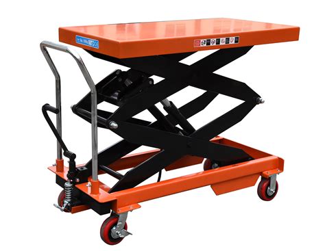 Pts1000 Scissor Lift Table With 1000kg Capacity And 17 Metre Lift Height
