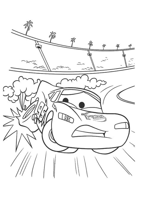 Download Lightning McQueen: Ausmalbilder & Malvorlagen - 100% KOSTENLOS