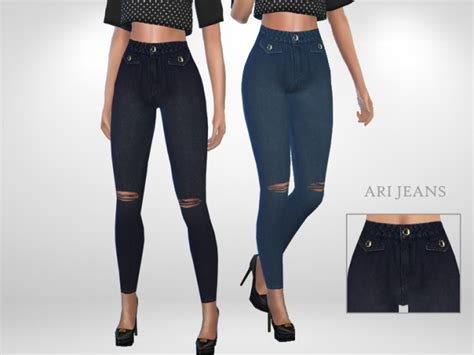 Ari Jeans By Puresim At Tsr Sims 4 Updates