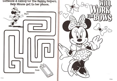 Disney Junior Minnie Mouse Gigantic Coloring And Activity Book 200 Pages