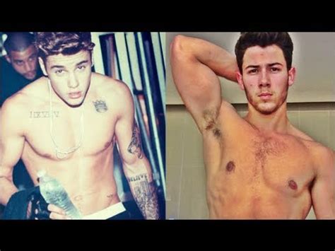 Wtf Justin Bieber Nick Jonas Shirtless Selfies Youtube