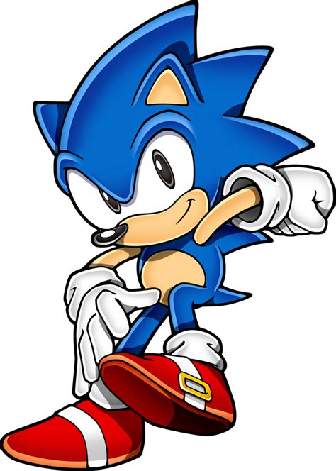 Sonic The Hedgehog Clipart Classic Sonic Classic Sonic 2d Art Png