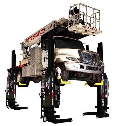 Rotary Lift Introduces A New Mobile Column Heavy Truck Lift