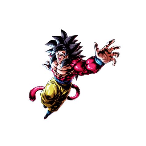 Sp Super Full Power Saiyan 4 Goku Green Dragon Ball Legends Wiki Gamepress