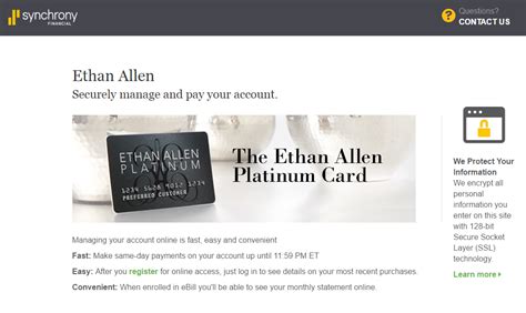 We did not find results for: MySynchrony.Com/Ethan Allen | Ethan Allen Credit Card Payment Options