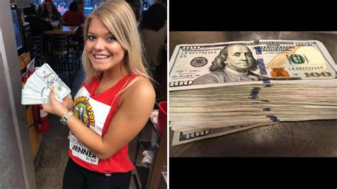 North Carolina Waitress Receives 10k Tip Left By Youtuber Shares It With Co Workers