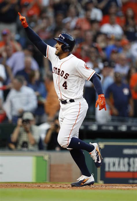 George chelston springer iii (born september 19, 1989) is an american professional baseball outfielder for the toronto blue jays of major league baseball (mlb). George Springer gives Astros a leadoff man with clout ...