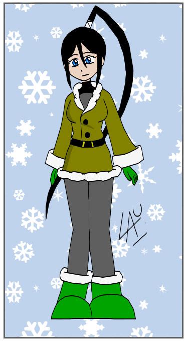 Tsubakis Winter Outfit By Kuki4982 On Deviantart