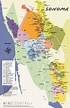 Sonoma County California Map - Free Printable Maps