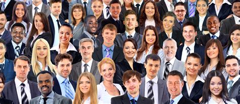 Collage Of Many Different Human Faces Szkolenia Biznesowe Dla Firm