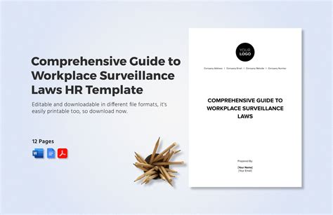 Comprehensive Guide To Workplace Surveillance Laws Hr Template