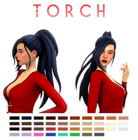 Torch Hair At Simandy Sims 4 Updates