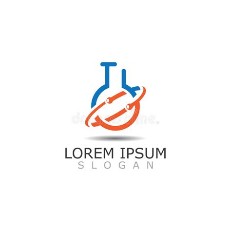 Lab Science And Research Logo Design Pharmaceutical Concept Template