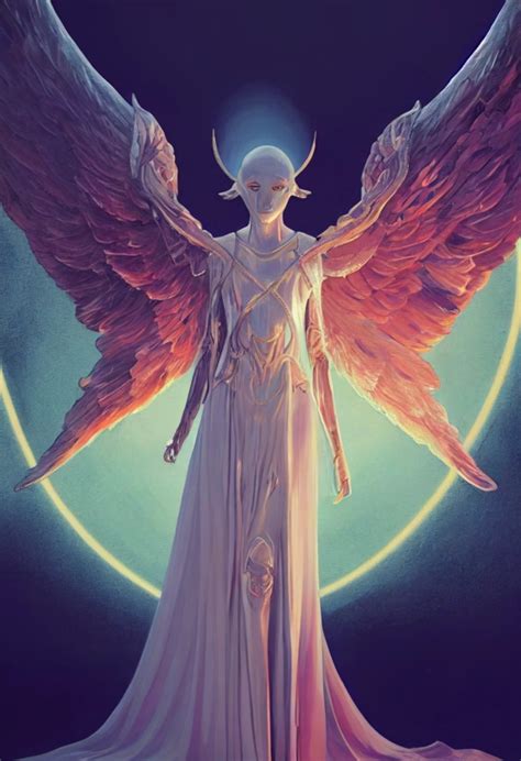 Beautiful Androgynous Angel With Multiple Wings Eyes Midjourney Openart