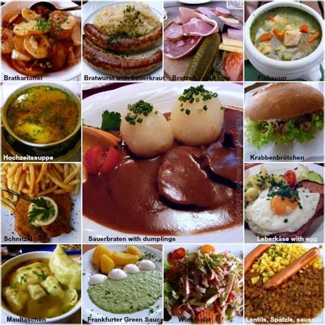 German Foods Discover The German Cuisine And Traditional German Recipes