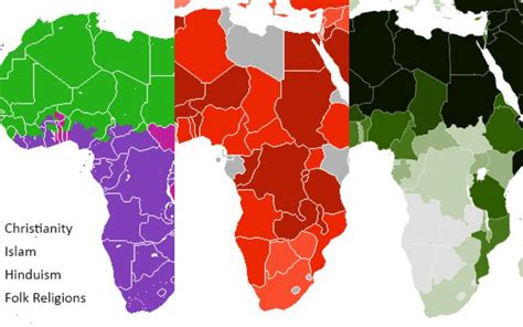 12 Hopeful Maps And Graphs Of Religion In Africa