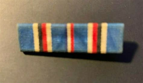 Wwii Us Navy Ribbon American Theater Campaign Over Sized Marines Sewn Cb Ww Ebay