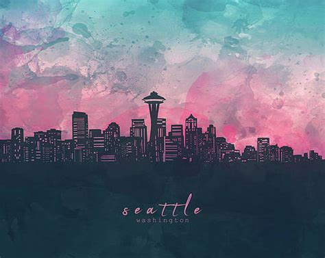 Seattle Skyline Art Page 8 Of 35 Fine Art America