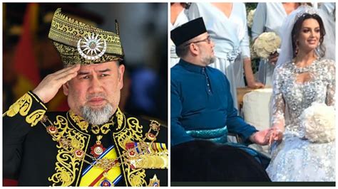 malaysia s king sultan muhammad v abdicates throne months after marrying russian beauty queen