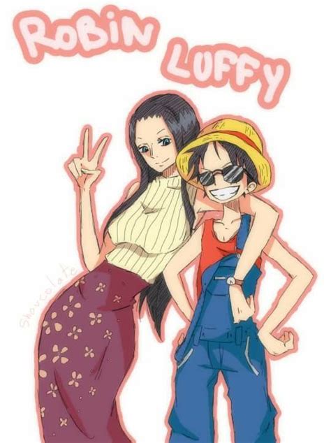 Pin On Luffy And Robin One Piece