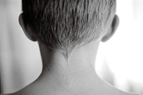 Back Of Boys Head Showing Nape Of Neck And Hairline By Stocksy