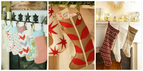 18 Diy Christmas Stockings How To Make Christmas Stockings Craft