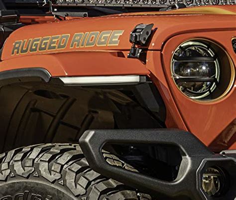 Rugged Ridge 1164051 Max Terrain Fender Flare Set Front And Rear For