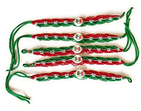 Mexican Flag Bracelet Ubicaciondepersonascdmxgobmx
