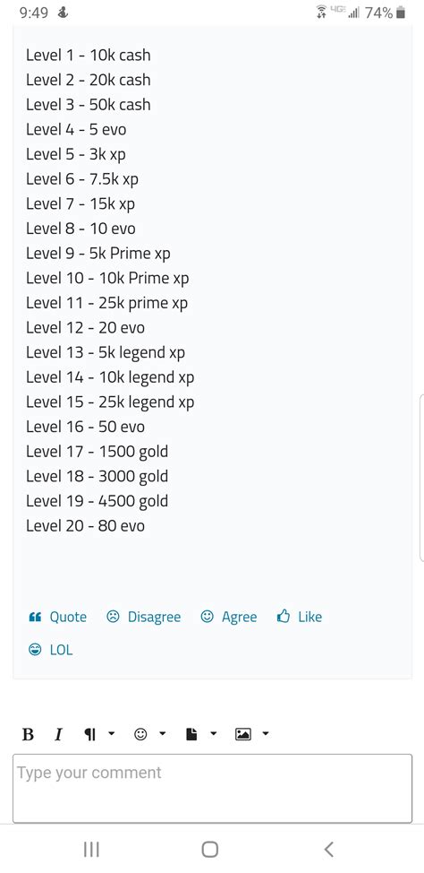 Skills Level Chart — Glu Communities