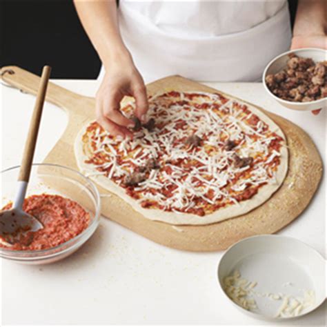 • roll out the puff pastry dough and with the help of a cutter, make 12 round pieces, set 6 of these pieces on a pastry tray and fill them up with the undercut mixture. How to Make Pizza Dough From Scratch - Homemade Pizza ...
