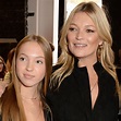 Kate Moss and Daughter Lila Grace Moss Sit Front Row at London Fashion ...