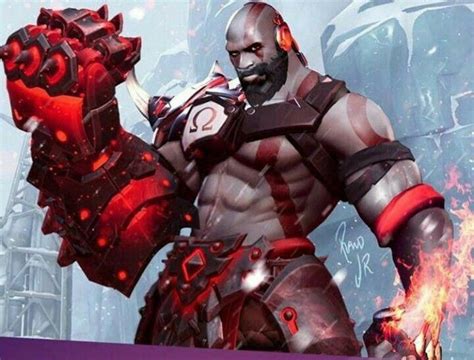 Kratos With A Spartan Infinity Gauntlet Xboxroom Overwatch