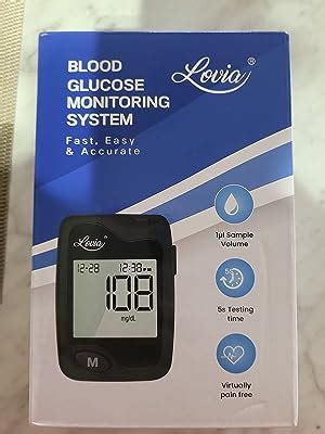 Buy Diabetes Testing Kit Lovia Care Blood Glucose Monitor Kit With