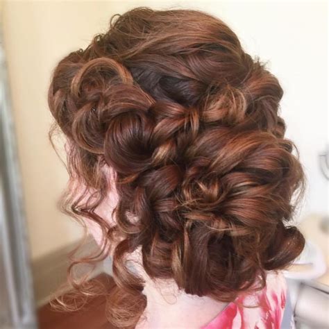 18 Stunning Curly Prom Hairstyles For 2019 Updos Down