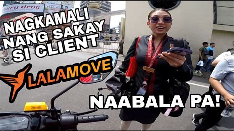 Lalamove Driver Kg Nagkamali Nang Sakay Si Client Naabala Pa Youtube