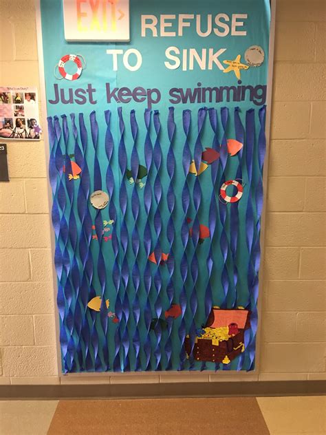 Under The Sea Theme Bulletin Board Fish Bulletin Boards Classroom