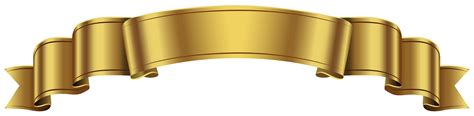 Golden Banner Clip Art Png Image Gallery Yopriceville High Quality