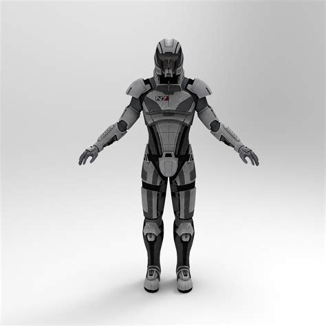 commander shepard n7 mass effect wearable armor for eva foam etsy