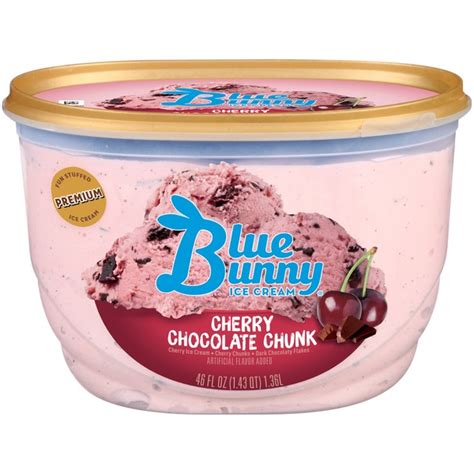 Blue Bunny Cherry Chocolate Chunk Ice Cream 46 Fl Oz Instacart