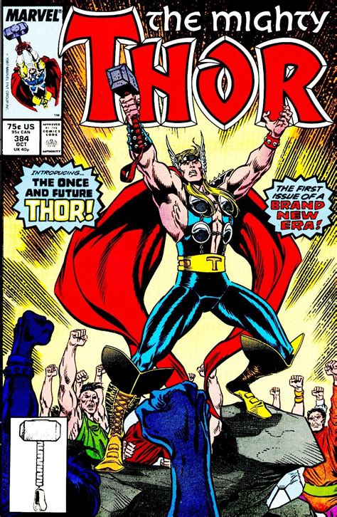 Marvel Comics Of The 1980s 1987 The Mighty Thor 384 Thor Comic
