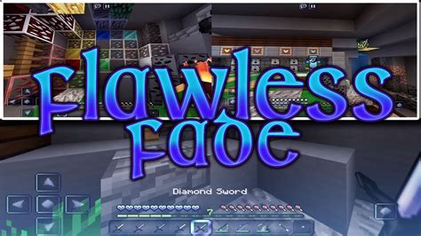 Flawless Fade 128x ~ Mcpe 1x Purpleblue Texture Pack