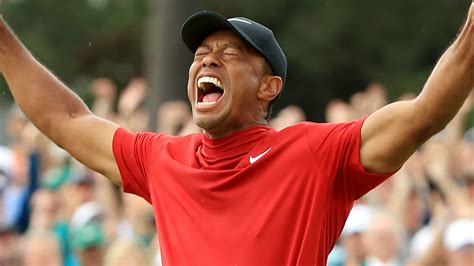 Tiger Woods Wins The Masters Golf Legends Win The Most Thrilling