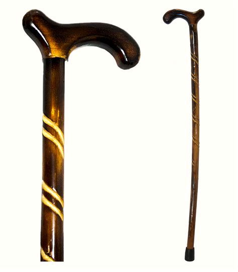 Rms Wood Cane 36 Natural Wood Walking Stick Handcrafted Wooden