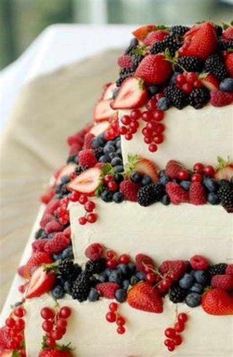 Wedding Cake Fruit Wedding Cake Summer Wedding Cakes Homemade