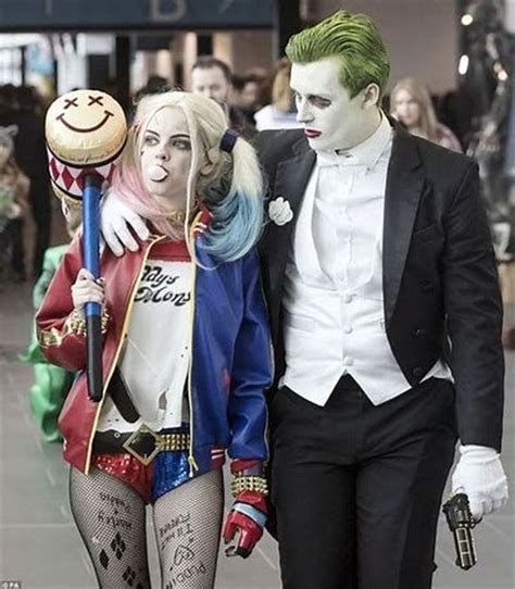 Harley Quinn E Joker Harley Quinn Et Le Joker Harley Quinn Halloween Costume Couples Halloween