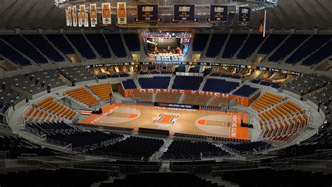 The Renovation Of The State Farm Center At University Of Illinois