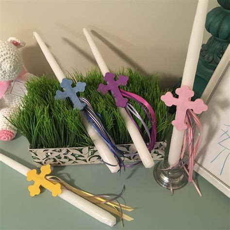 Koulevents Shared A New Photo On Etsy Easter Candles Easter Crafts