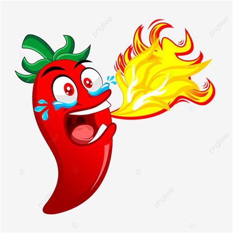 Spicy Chili Clipart Png Images Hot Cartoon Spicy Chili Hot Spicy Chili Png Image For Free