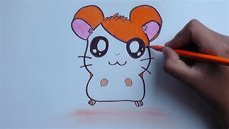 Cómo Dibujar Y Pintar A Hamtaro How To Draw And Paint Hamtaro Cómo